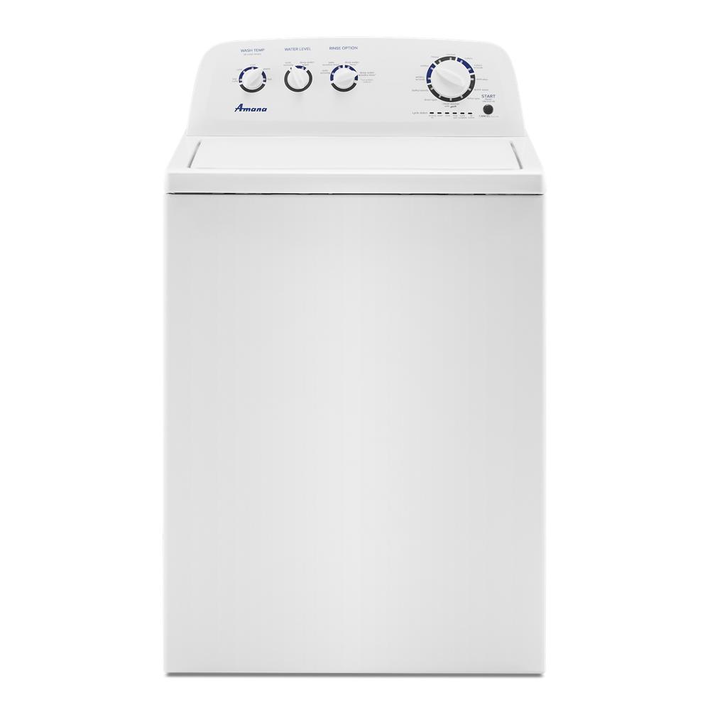 Amana NTW4519JW Large Capacity Top Load Washer with High Efficiency Agitator - Perfect for Family Laundry, Large Loads & Energy Savings