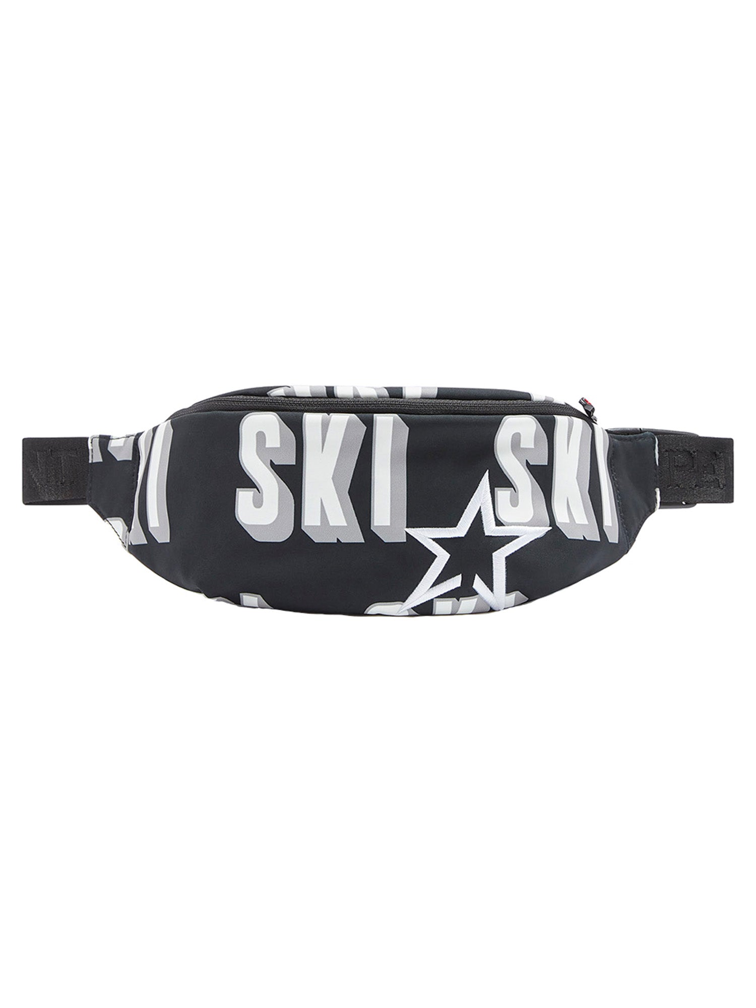 Waterproof Ski Print Belt Bag - Adjustable Waist Pack for Skiing, Hiking & Travel - Hands-Free Fanny Pack for Men & Women - Perfect for Outdoor Adventures & Daily Use