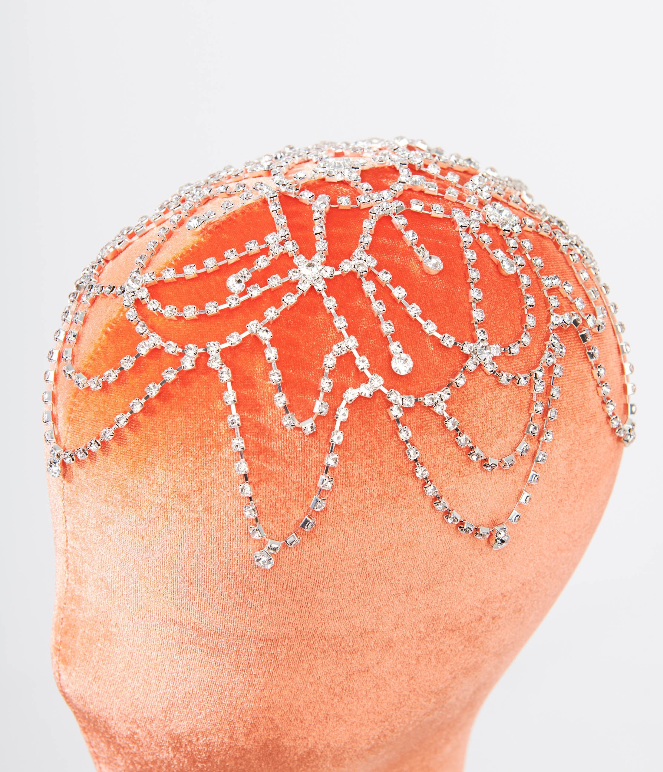 Vintage 1920s Rhinestone Flapper Headband - Art Deco Hair Accessory for Gatsby Parties, Costume Events & Roaring 20s Themed Weddings