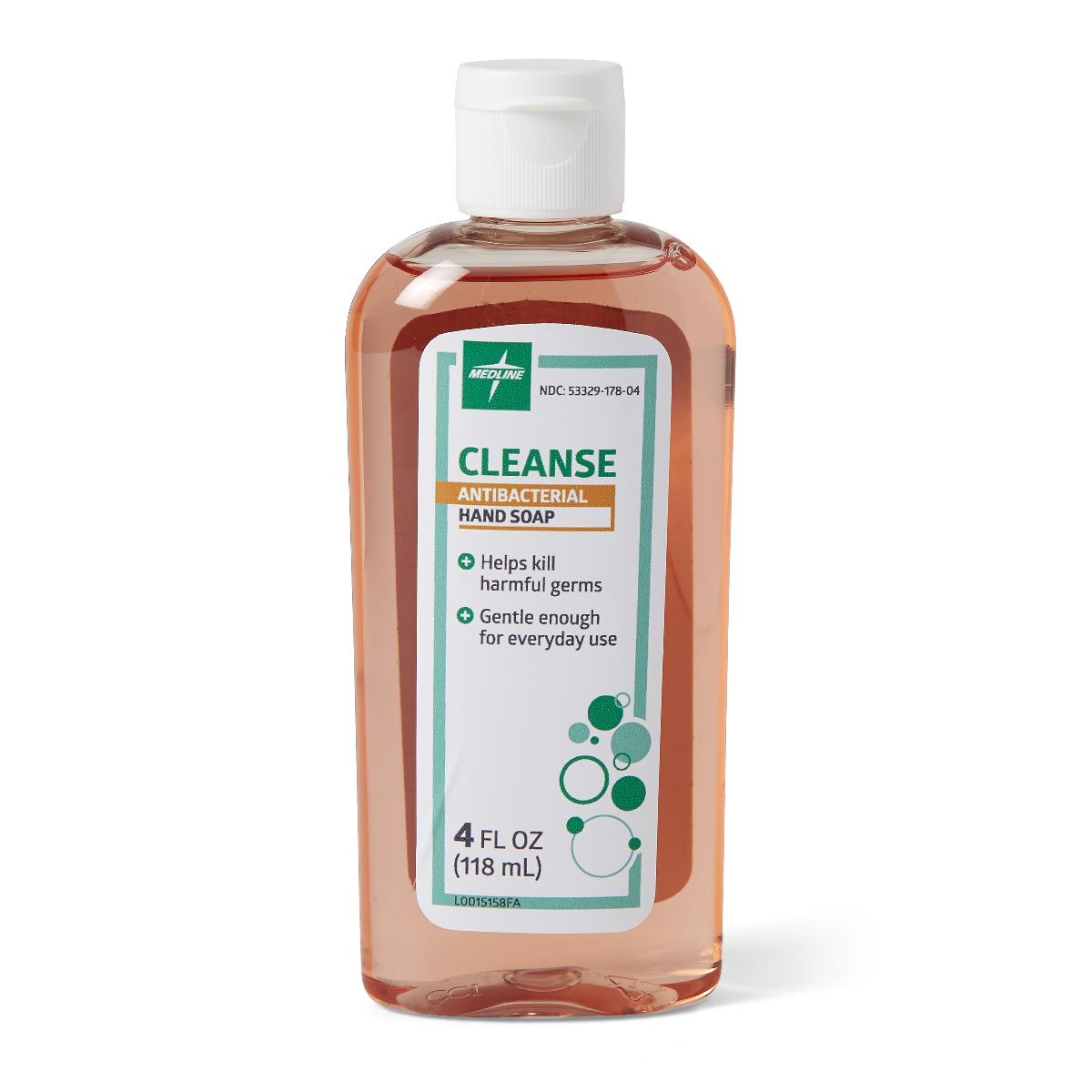 Spectrum Clinical Antibacterial Liquid Hand Soap - 12oz Refillable Bottle | Kills 99.9% Germs | Moisturizing Formula for Dry Skin | Ideal for Hospitals, Schools & Home Use
