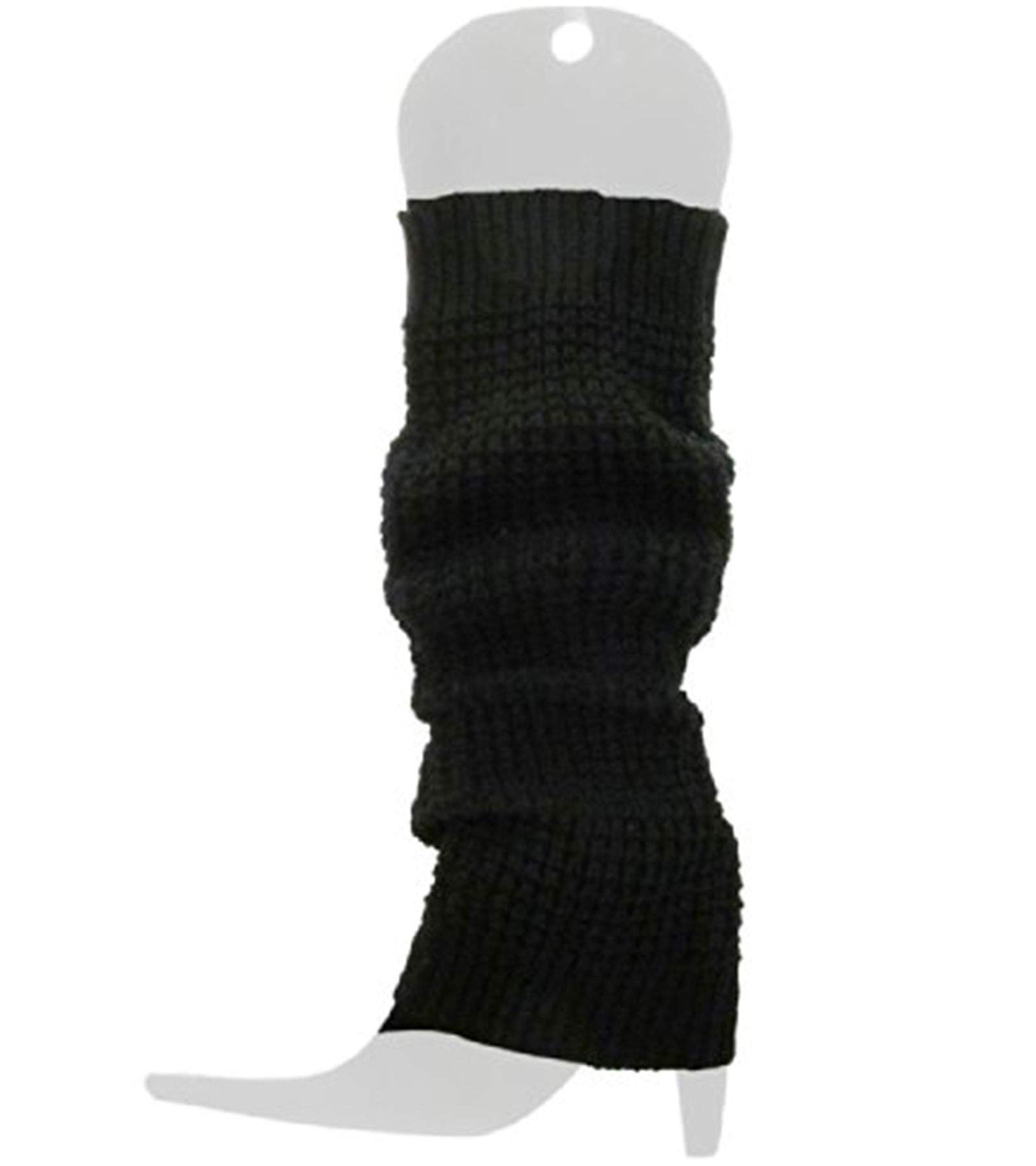 Women's Fashion Cable Knit Leg Warmers - Soft Acrylic/Wool Blend for Winter, Yoga, Dance & Outdoor Activities
