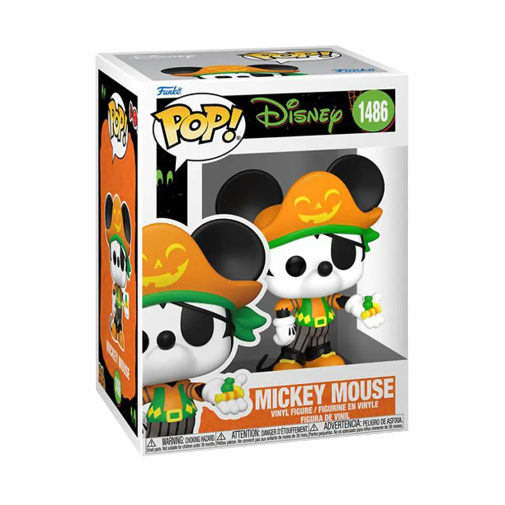 Funko POP! Disney Mickey Mouse Vinyl Figure - Collectible Toy for Disney Fans - Perfect for Home Decor, Office Display, and Gift Giving