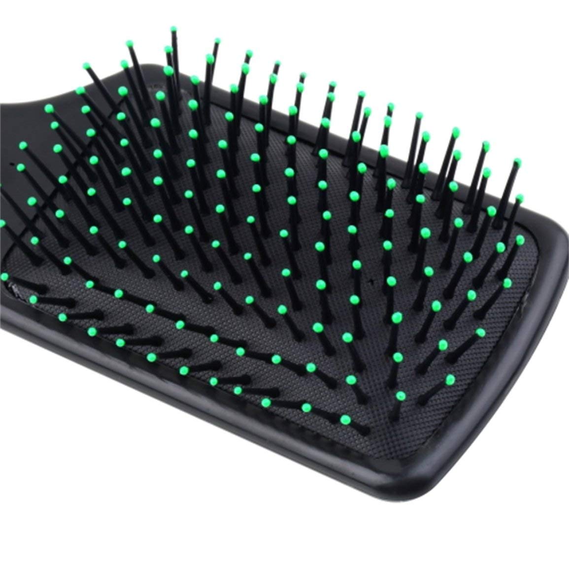 Professional Hair Scalp Massage Brush - Plastic Paddle Cushion Comb for Healthy Hair Growth & Styling | Reduces Hair Loss | Perfect for Home Spa, Salon & Daily Hair Care (Random Color)