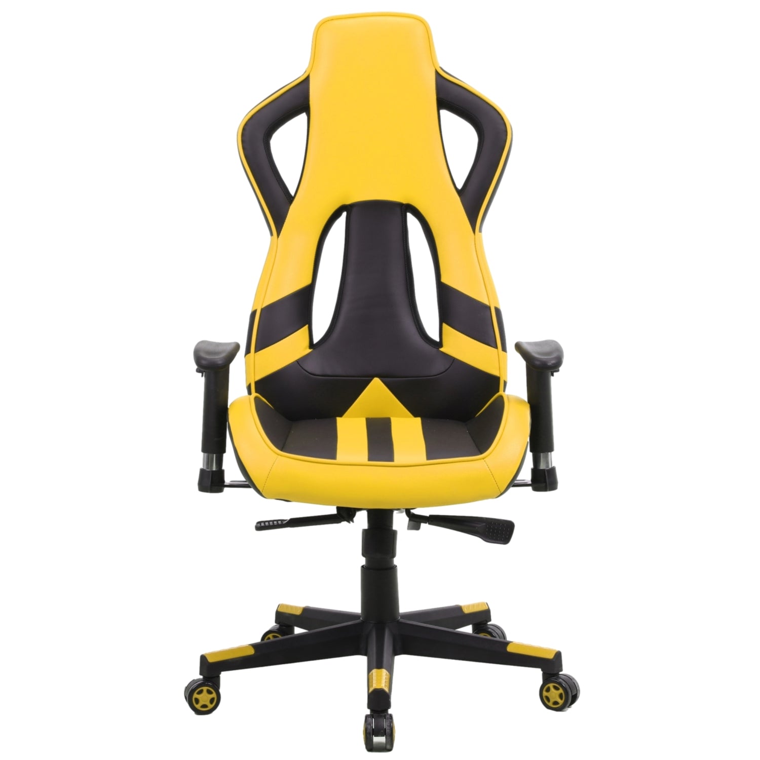 PRO X Series 4548 Ergonomic Gaming Chair with Lumbar Support - Black & Yellow for PC, Console, and Office Use - High Back Racing Style for Ultimate Comfort During Long Gaming Sessions