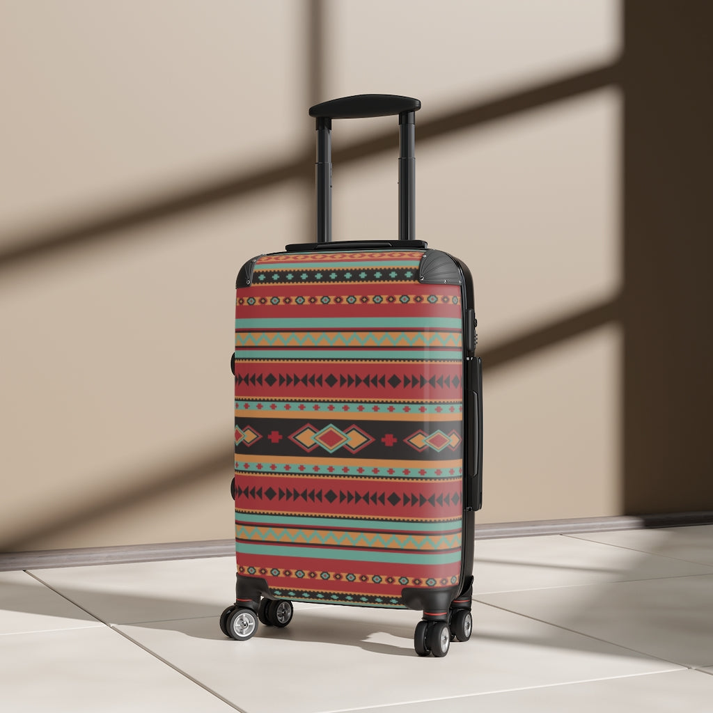 Mohave Desert Carry On Suitcase with Wheels | 360° Swivel Spinner Luggage | TSA Combination Lock | Adjustable Telescopic Handle | Durable Hard Shell Suitcase for Travel, Business Trips & Weekend Getaways
