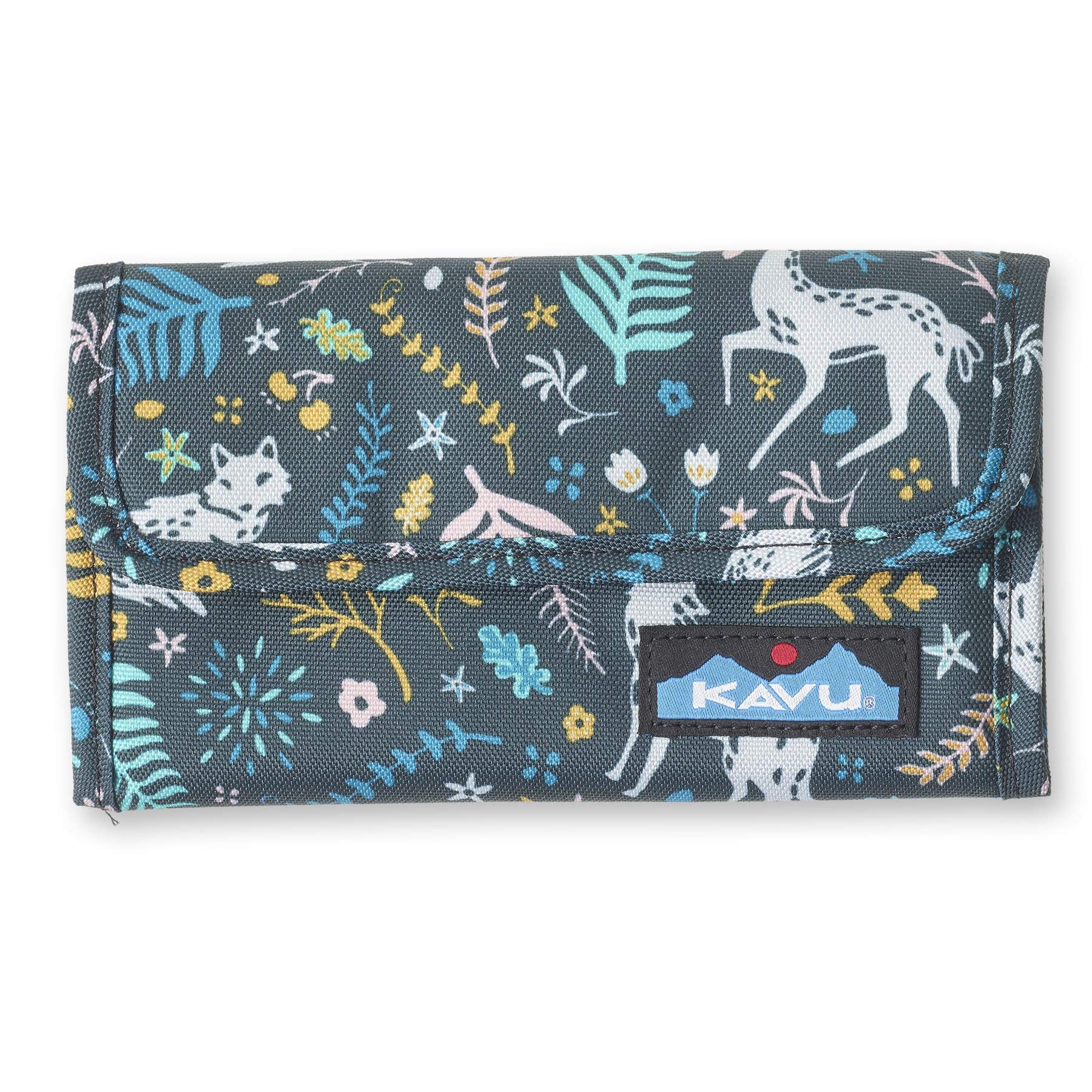 KAVU Mondo Spender Trifold Wallet Clutch - RFID Blocking Travel Organizer for Men & Women - Perfect for Airports, Commuting & Everyday Use