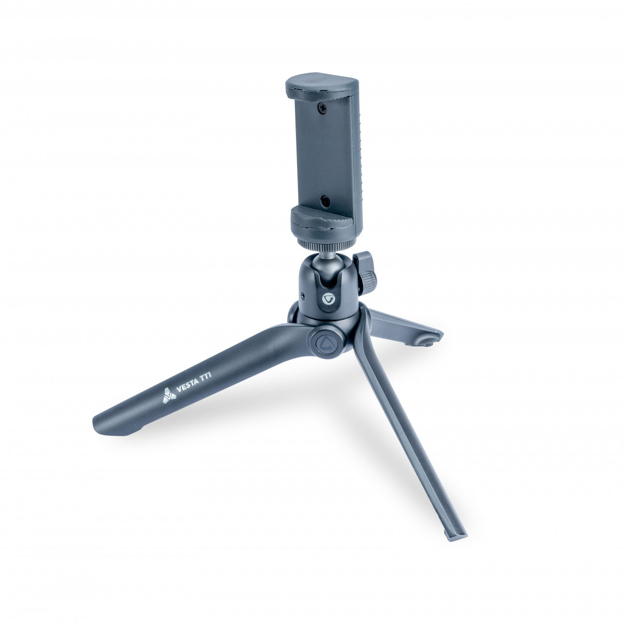 VESTA TT1 BP Mini Aluminum Tripod with Bluetooth Remote - Compact Lightweight Travel Tripod for Smartphones & DSLR Cameras - Perfect for Vlogging, Travel Photography & Outdoor Adventures (Black Pearl)