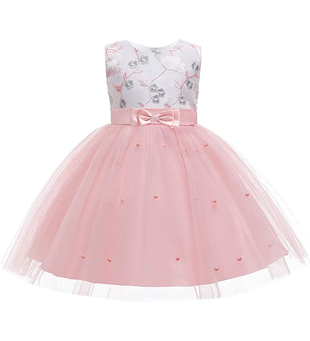 1-12 Years Girls Sequin Lace Flower Dress for Wedding, Party, Birthday & Special Occasions - Elegant Formal Attire for Flower Girls, Pageants & Celebrations