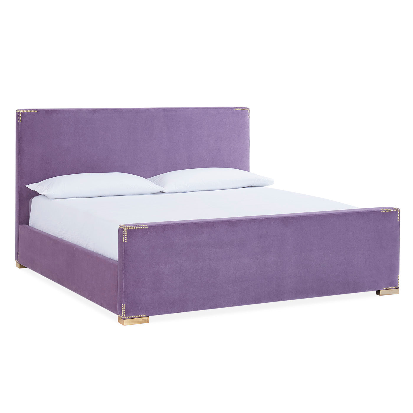 Connery King Size Bed Frame - Modern Wooden Platform Bed with Headboard for Bedroom | Perfect for Master Bedroom, Guest Room & Home Decor