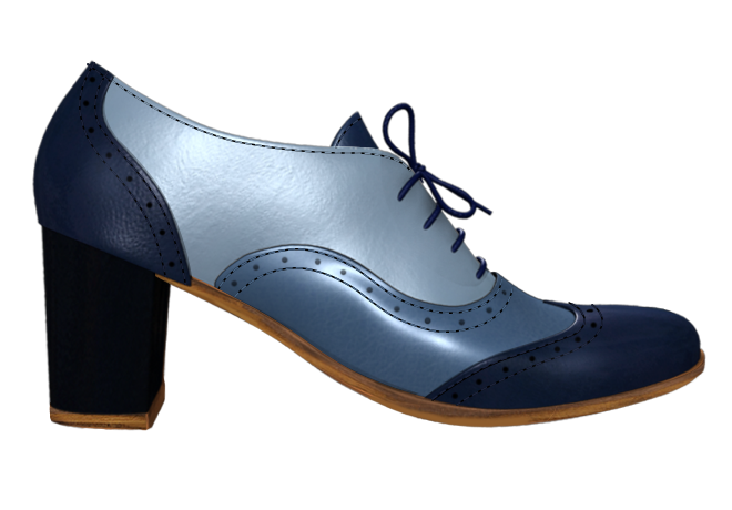 Holborn Block Heel Shoes - Comfortable Women's Chunky Heel Pumps for Work, Office & Special Occasions