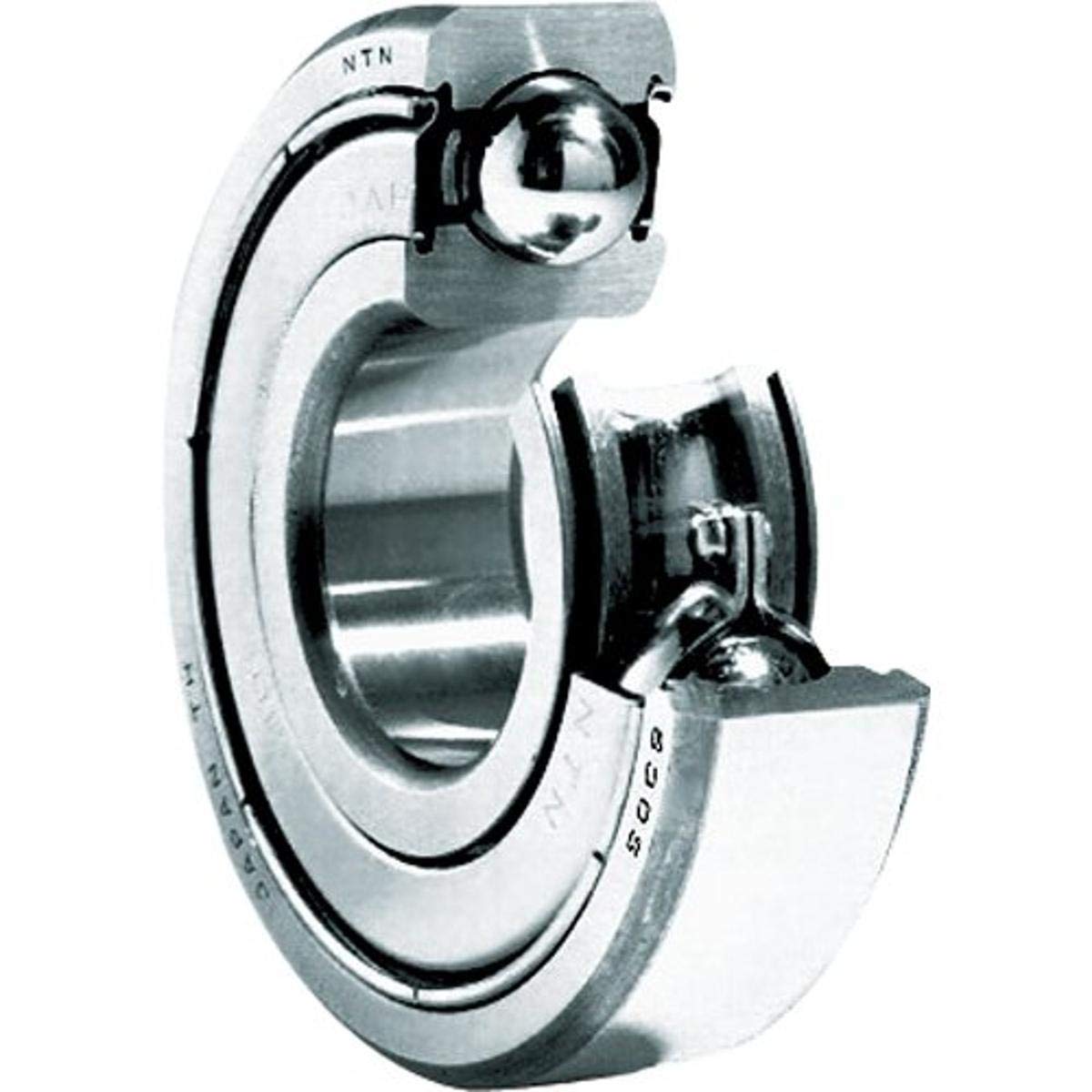 NTN 6404ZZ Deep Groove Ball Bearing - 20mm ID x 72mm OD x 19mm Width - Double Shielded Steel Cage Radial Bearing for Industrial Machinery, Automotive, and Power Tools Applications