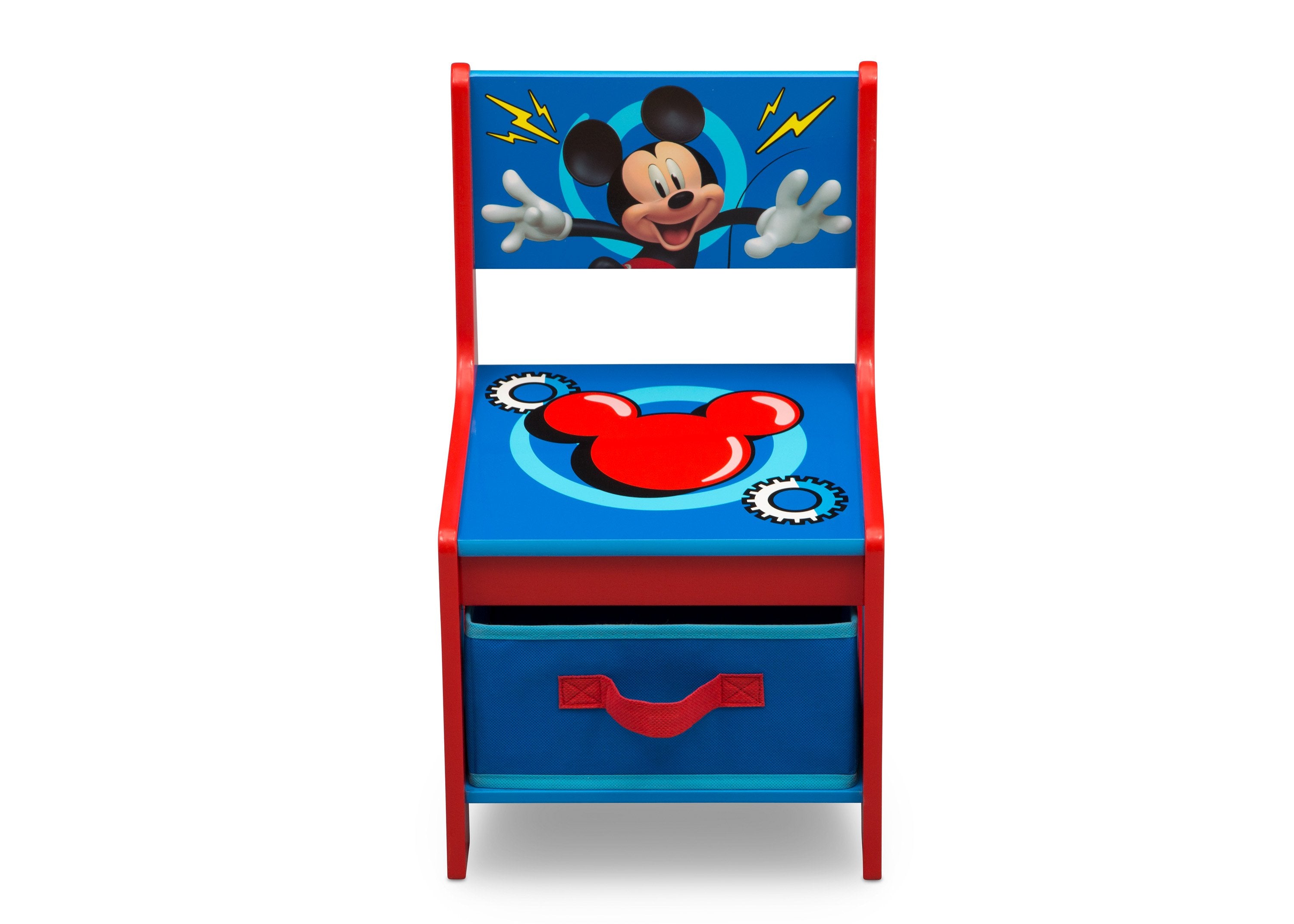 Mickey Mouse Wooden Kids Desk and Chair Set - Study Table for Children's Room, Homework & Drawing Station - Perfect for Preschool Learning & Playtime Activities