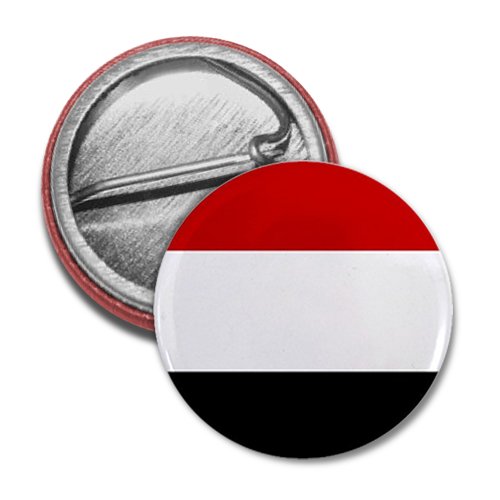 Yemen Country Flag Mini Pinback Button Badge - 1 Inch Collectible Lapel Pin for Travel Enthusiasts & World Flag Collectors | Perfect for Backpacks, Hats & Jackets