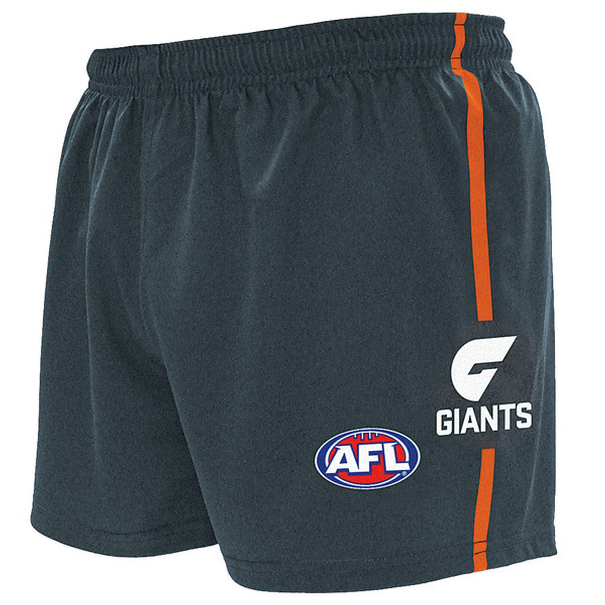 Burley Sekem GWS Giants AFL Replica Men's Sports Shorts - Comfortable & Breathable for Training, Games & Casual Wear