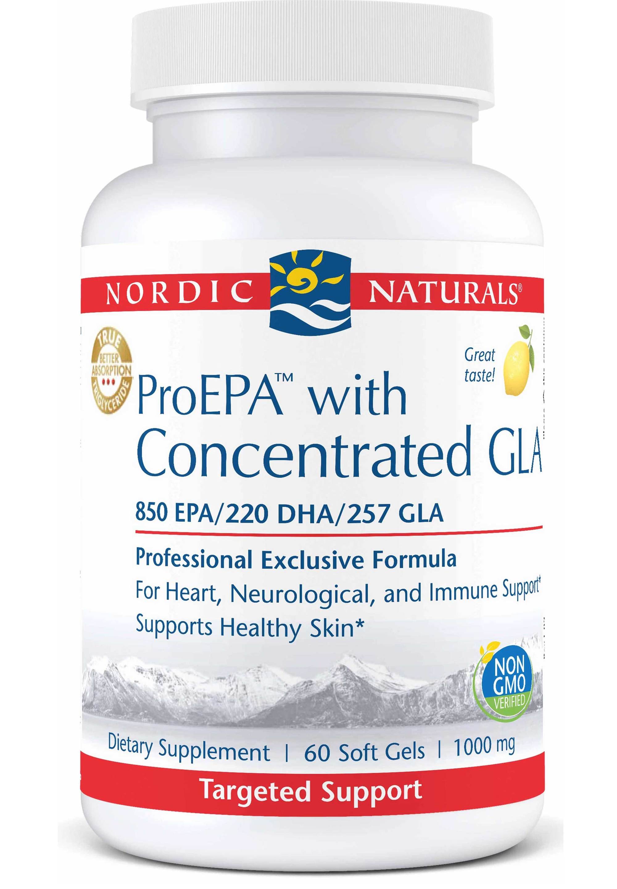 ProEPA™ with Concentrated GLA - Premium Omega-3 Fish Oil Supplement for Heart, Brain & Joint Health - Supports Immune System & Reduces Inflammation - Ideal for Adults & Active Lifestyles