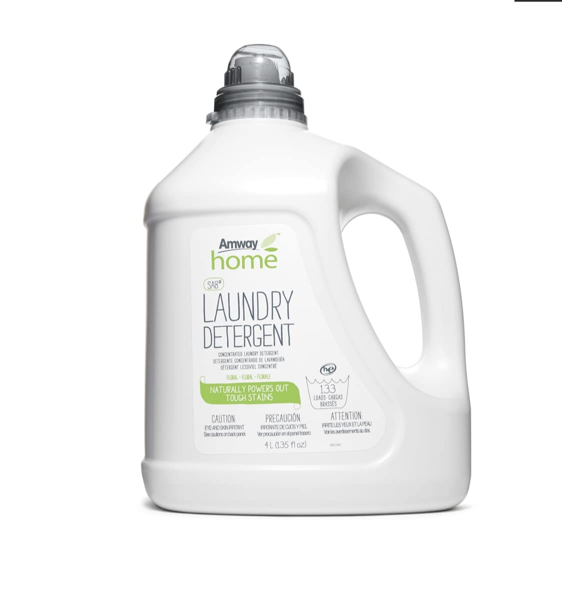 Amway Home Liquid Laundry Detergent - Concentrated, Hypoallergenic, 64 Loads | Gentle on Skin, Works in All Machines | Perfect for Families, Sensitive Skin & Eco-Friendly Cleaning