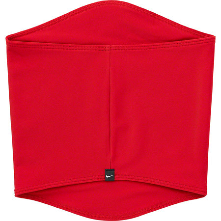 Supreme Nike Neck Warmer - Winter Scarf for Men & Women, Fleece Lined Cold Weather Accessory - Perfect for Skiing, Snowboarding & Outdoor Activities (Red)