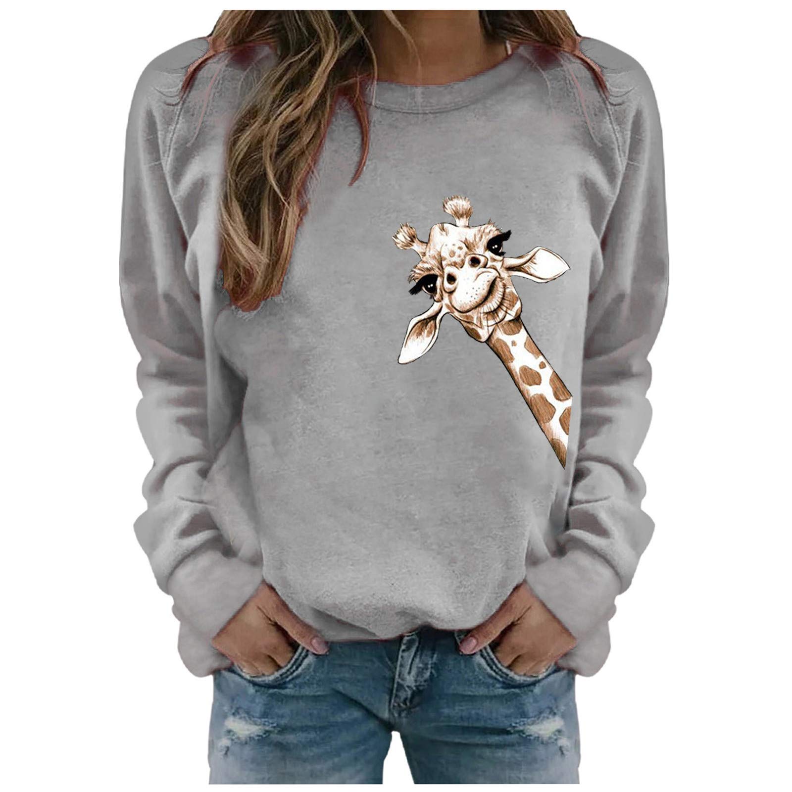Trendy Women's Leopard Print Oversized Crewneck Long Sleeve Graphic Sweatshirt - Fall Fashion Pumpkin Design for Casual Outings & Streetwear