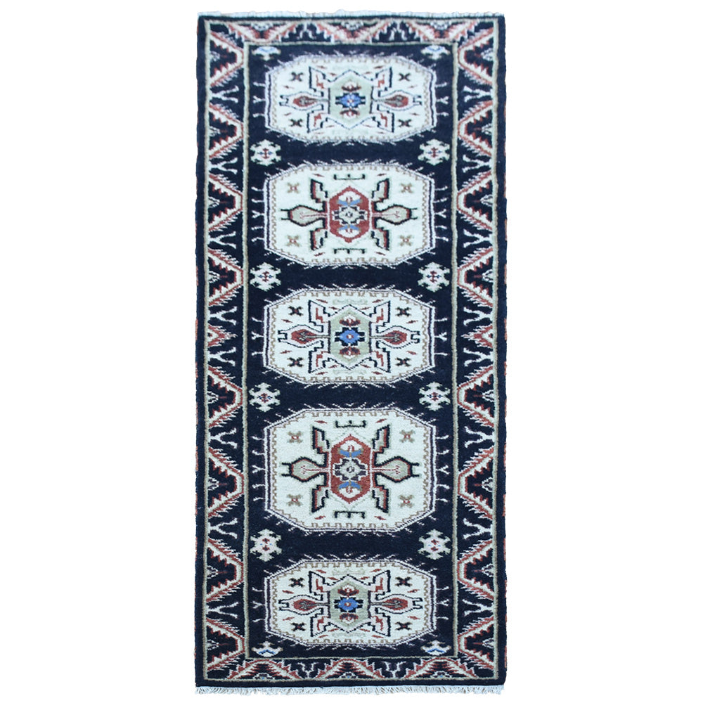 Handmade Afghan Shirvan Rug - Authentic Hand-Knotted Wool Carpet for Living Room, Bedroom & Home Decor