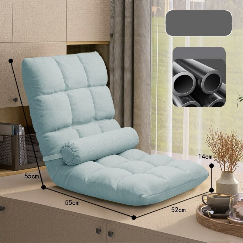 Comfortable Tatami Foldable Recliner Sofa Chair - Adjustable Backrest for Living Room, Bedroom & Outdoor Relaxation | Perfect for Lounging, Napping & Reading