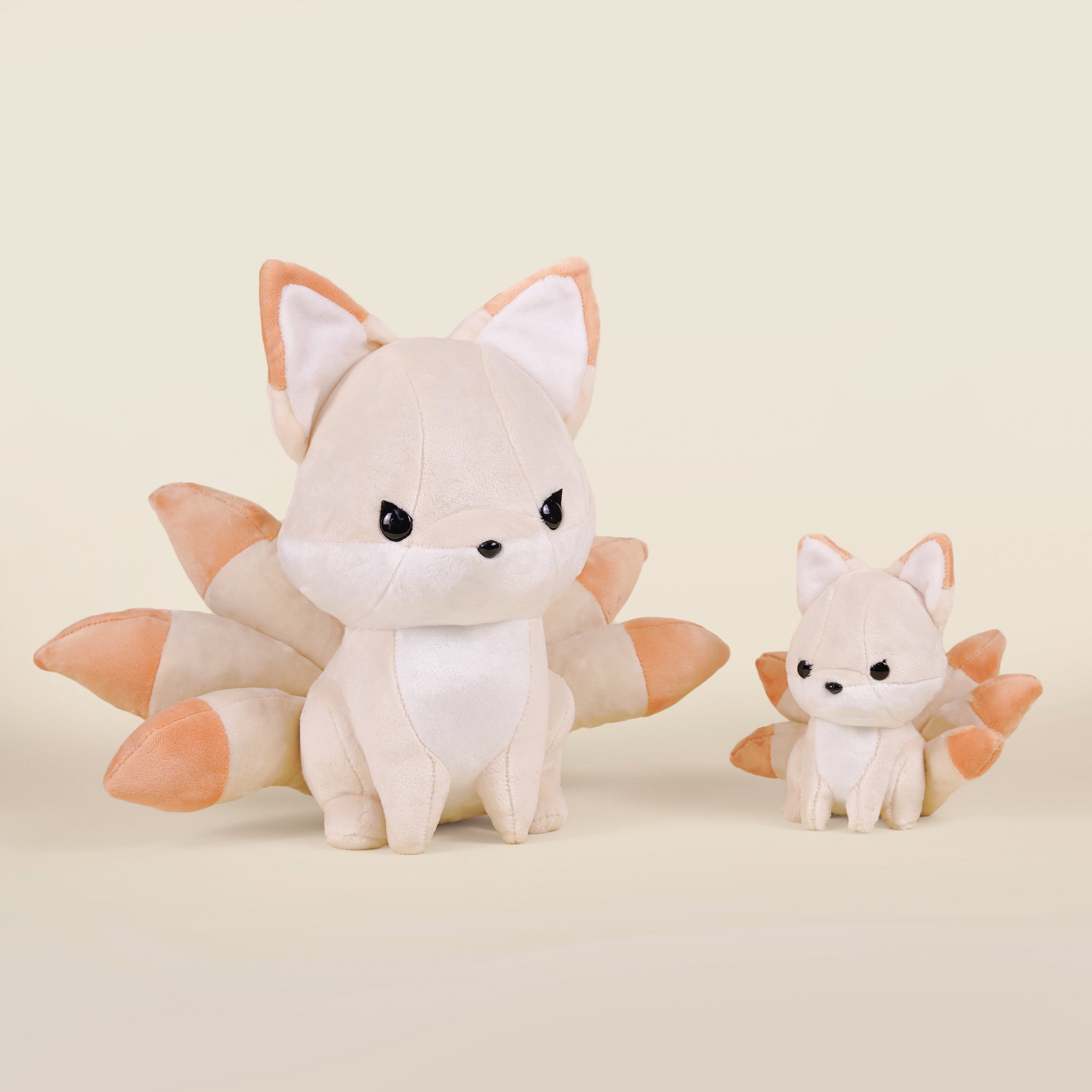 Huli the Mystical Fox Plush Toy - Adorable Stuffed Animal for Kids & Collectors - Perfect for Bedtime, Gifts, and Anime Decor