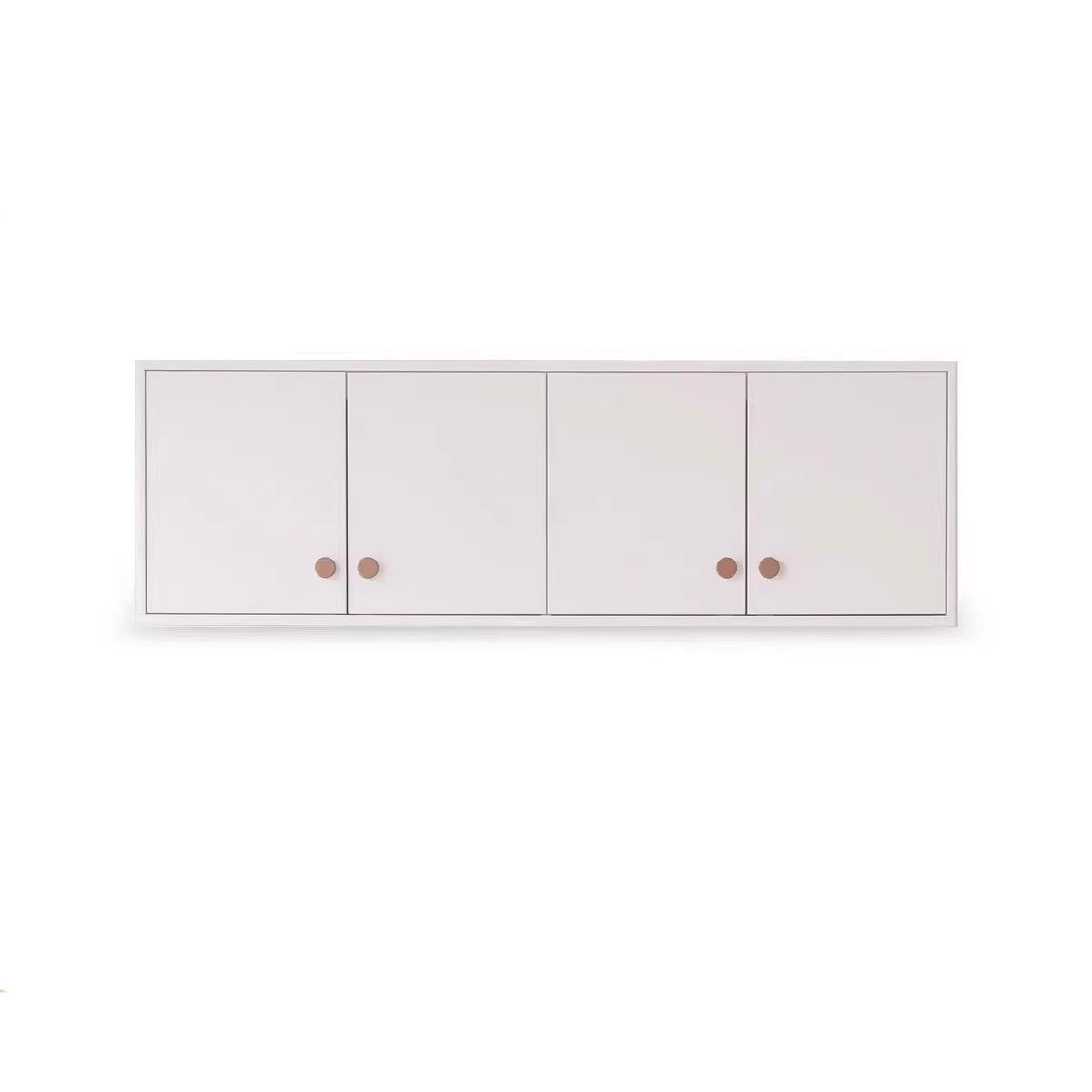 Pine Solid Wood Wardrobe - Cream Style Modern Closet for Bedroom, Living Room & Office Storage