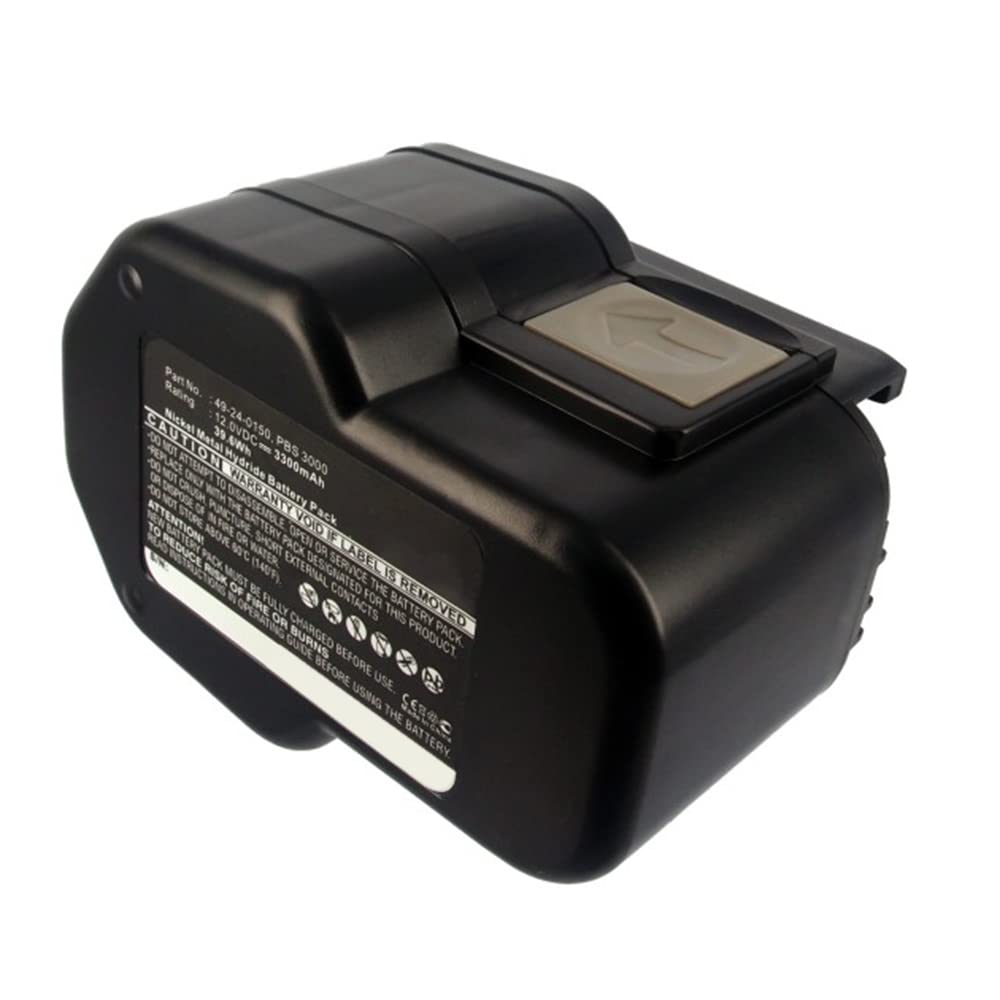 Synergy Digital 12V 3300mAh Ni-MH Replacement Battery for Milwaukee Worklight Kit - Ultra High Capacity Power Tool Battery | Compatible with Milwaukee Tools | Perfect for Construction, DIY Projects & Emergency Lighting