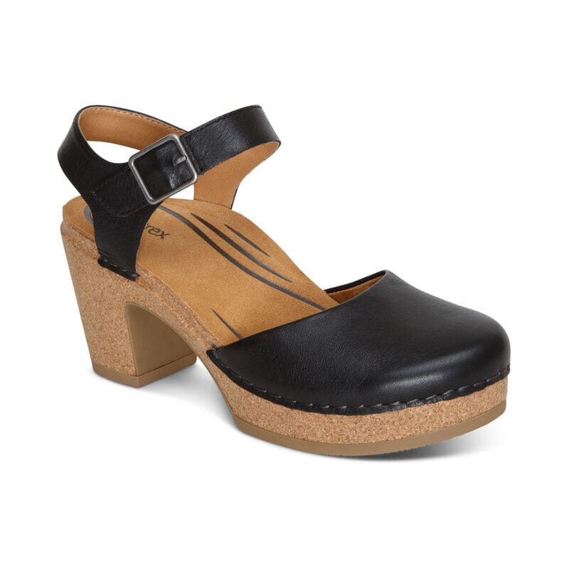 AETREX Finley Closed Toe Heel - Comfortable Women's Dress Shoes for Work, Office & Special Occasions