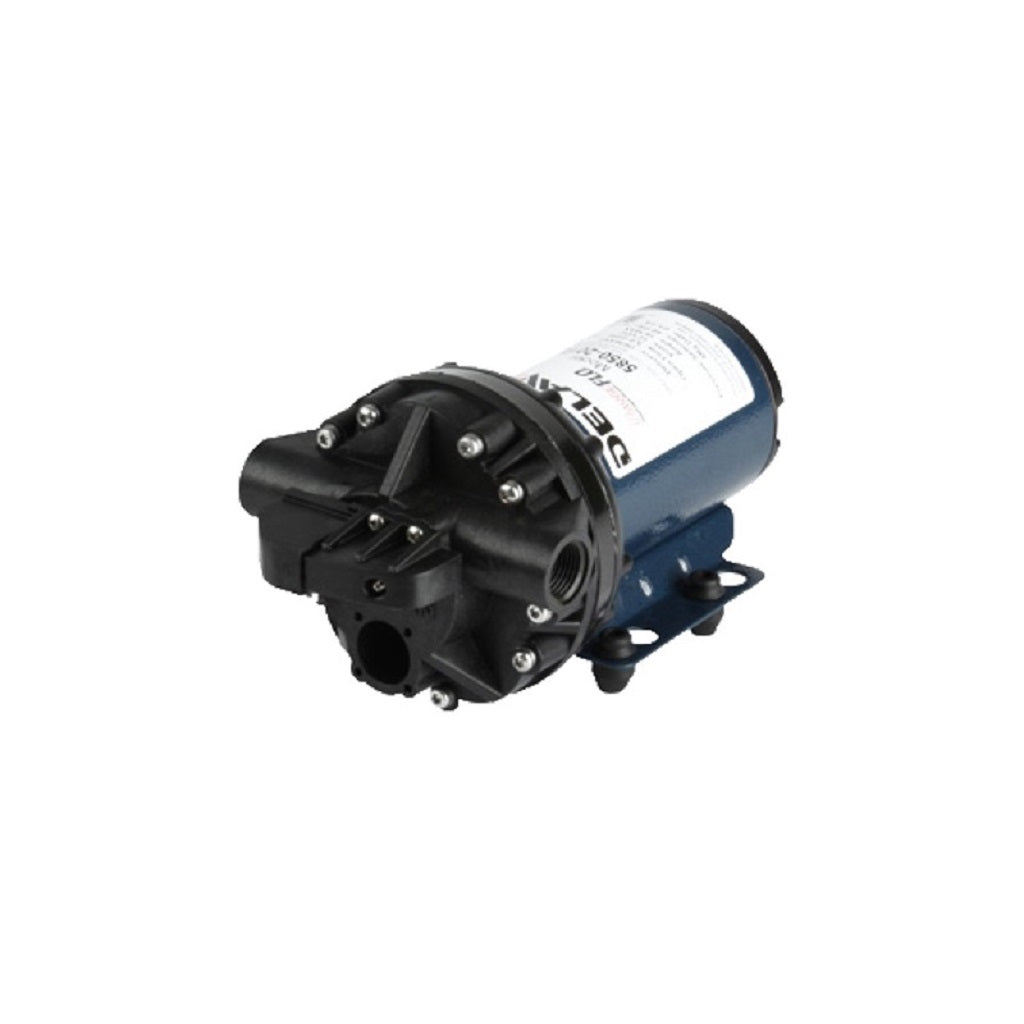 Delavan 5850 104C 115V 5.3 GPM 100 PSI On-Demand Water Pump with Power Cord & Plug - Perfect for RV, Marine, and Agricultural Water Systems