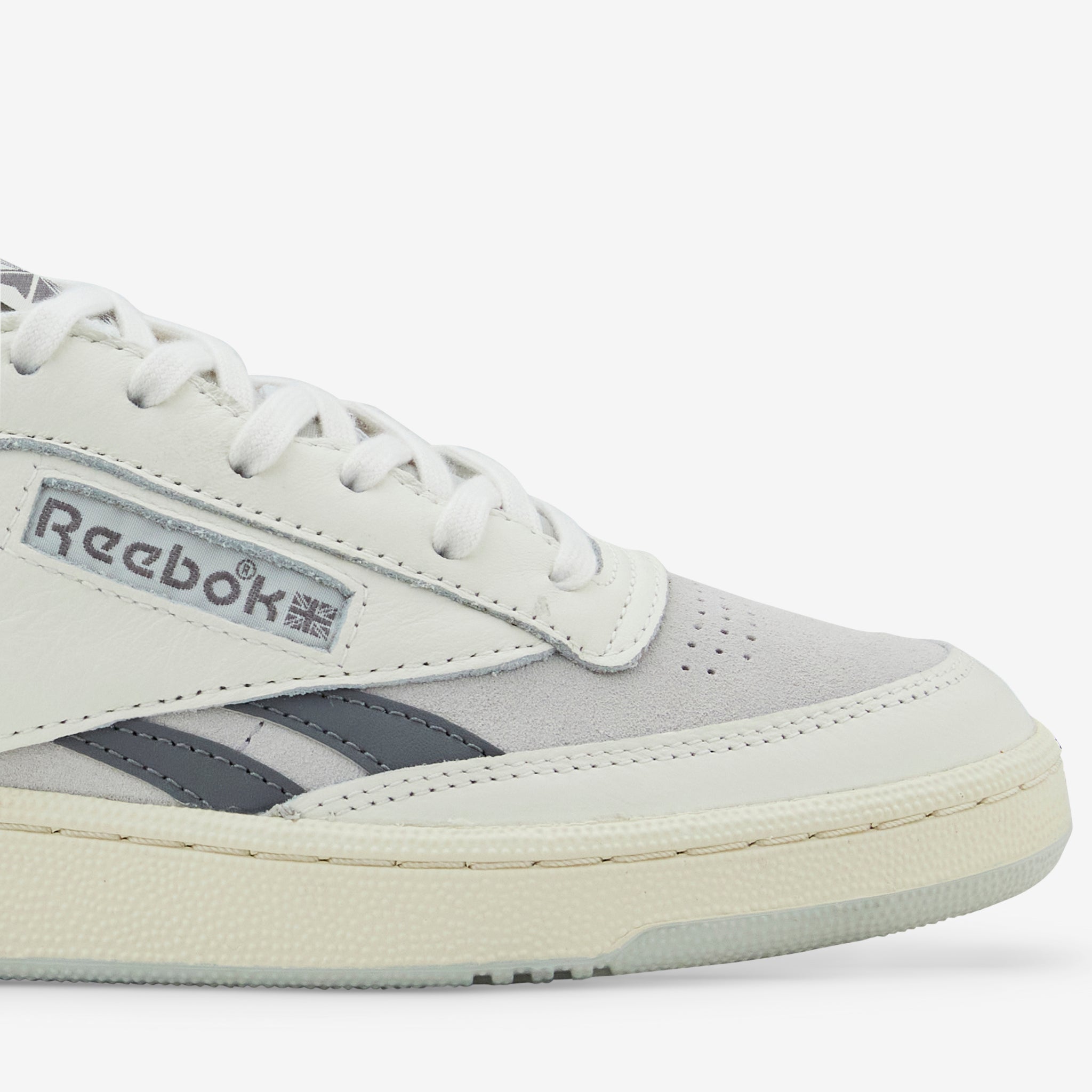 Club C Revenge Vintage Chalk White & Mist Grey Sneakers - Retro Athletic Shoes for Men | Perfect for Casual Wear, Gym & Street Style
