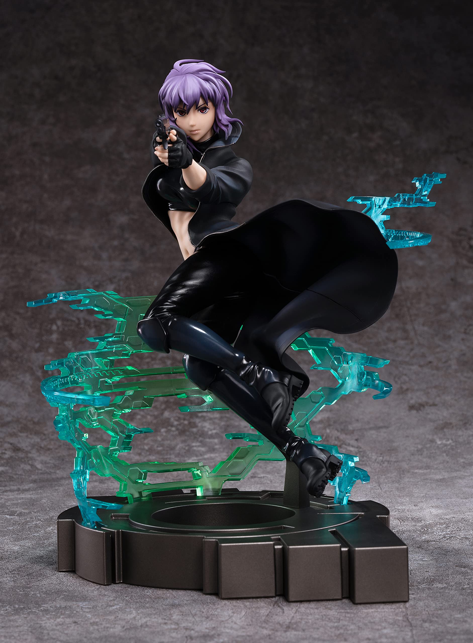 Ghost in The Shell: Stand Alone Complex 2nd GIG - Motoko Kusanagi 1:7 Scale PVC Figure - Anime Collectible for Fans & Display - Perfect for Home, Office, or Gaming Room Decor