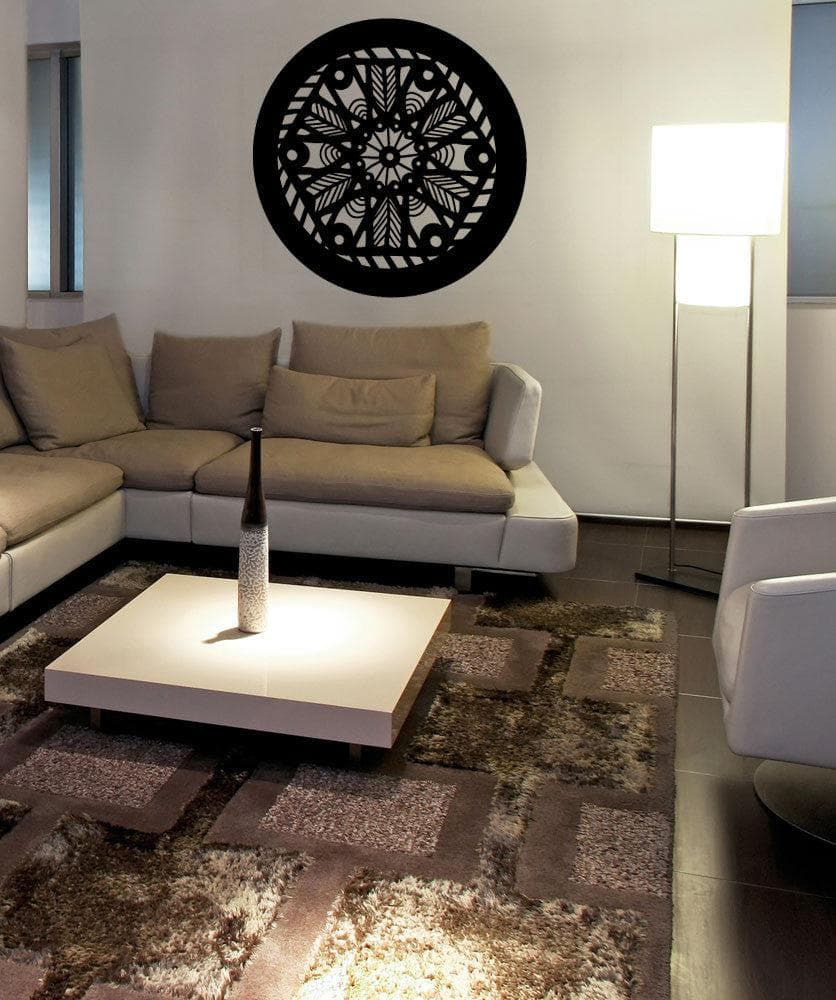 Dreamcatcher Vinyl Wall Decal Sticker - Boho Circle Wall Art for Bedroom, Nursery & Living Room Decor | Removable & Reusable Home Decoration