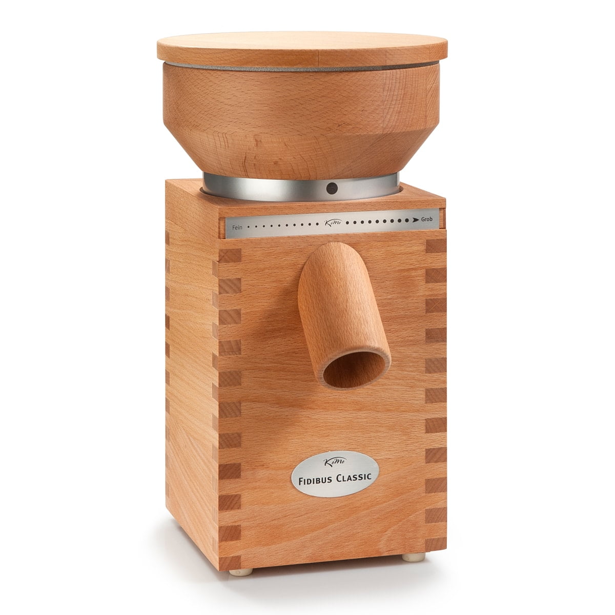 KoMo Fidibus Classic Grain Mill - Electric Flour Grinder for Whole Wheat, Spelt & Rye - Perfect for Home Baking, Bread Making & Healthy Cooking