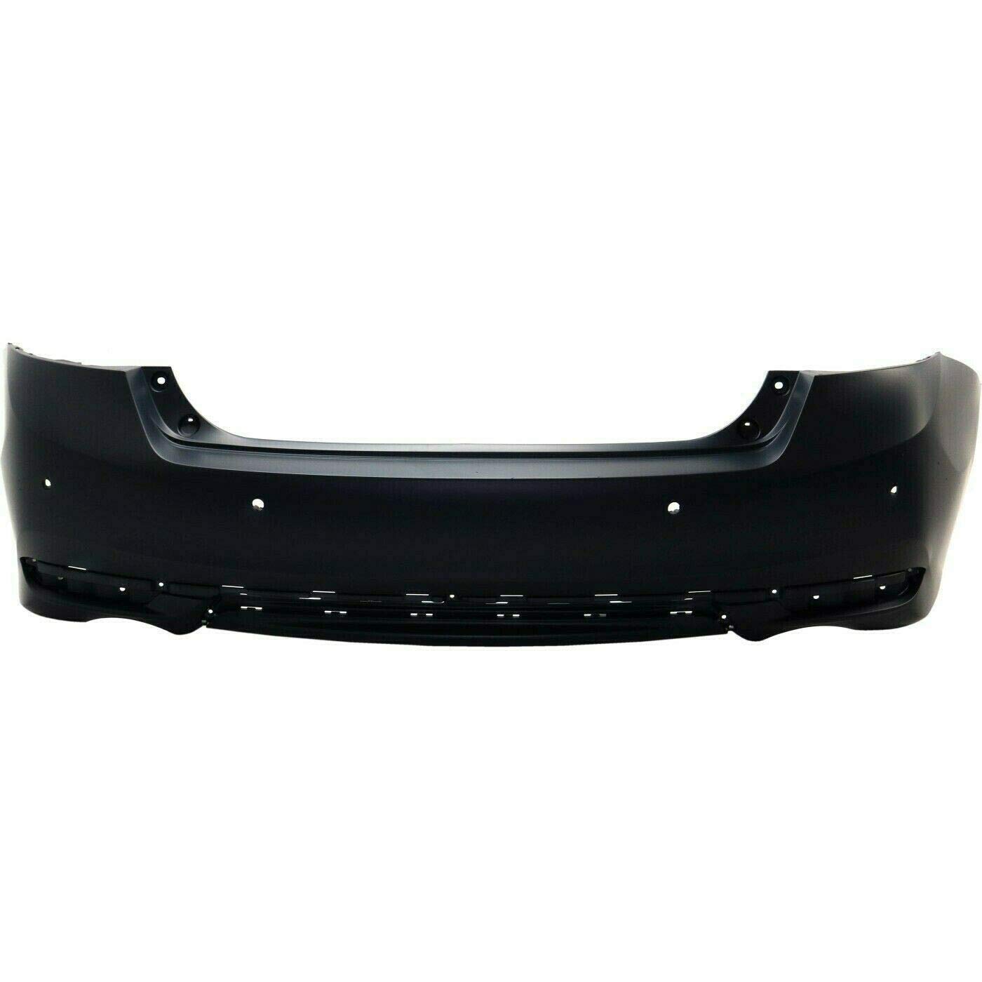 FitParts Rear Bumper Cover Compatible with 2016-2017 Honda Accord Touring Sedan - Primed & Ready for Paint with Parking Sensor Holes (Part# 71500T2FA80ZZ HO1100293) - Perfect for Collision Repair & Car Restoration Projects