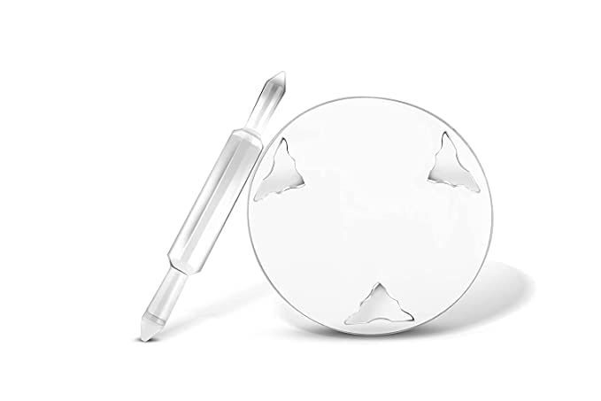 Barcrock Acrylic Transparent Chapati Maker Set - 9x9