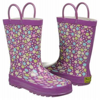 Western Chief Spotty Dotty Rain Boots for Toddler & Little Kid - Waterproof Kids Rain Boots for Outdoor Play, Puddle Jumping & Garden Adventures