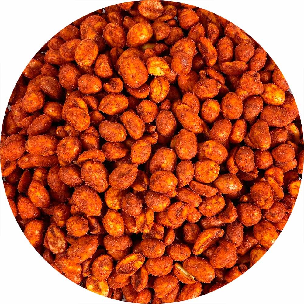 Jack's Peanuts Chili & Lemon Flavor | 25lb Bulk Case - Perfect for Snacking, Parties, and Wholesale Distribution