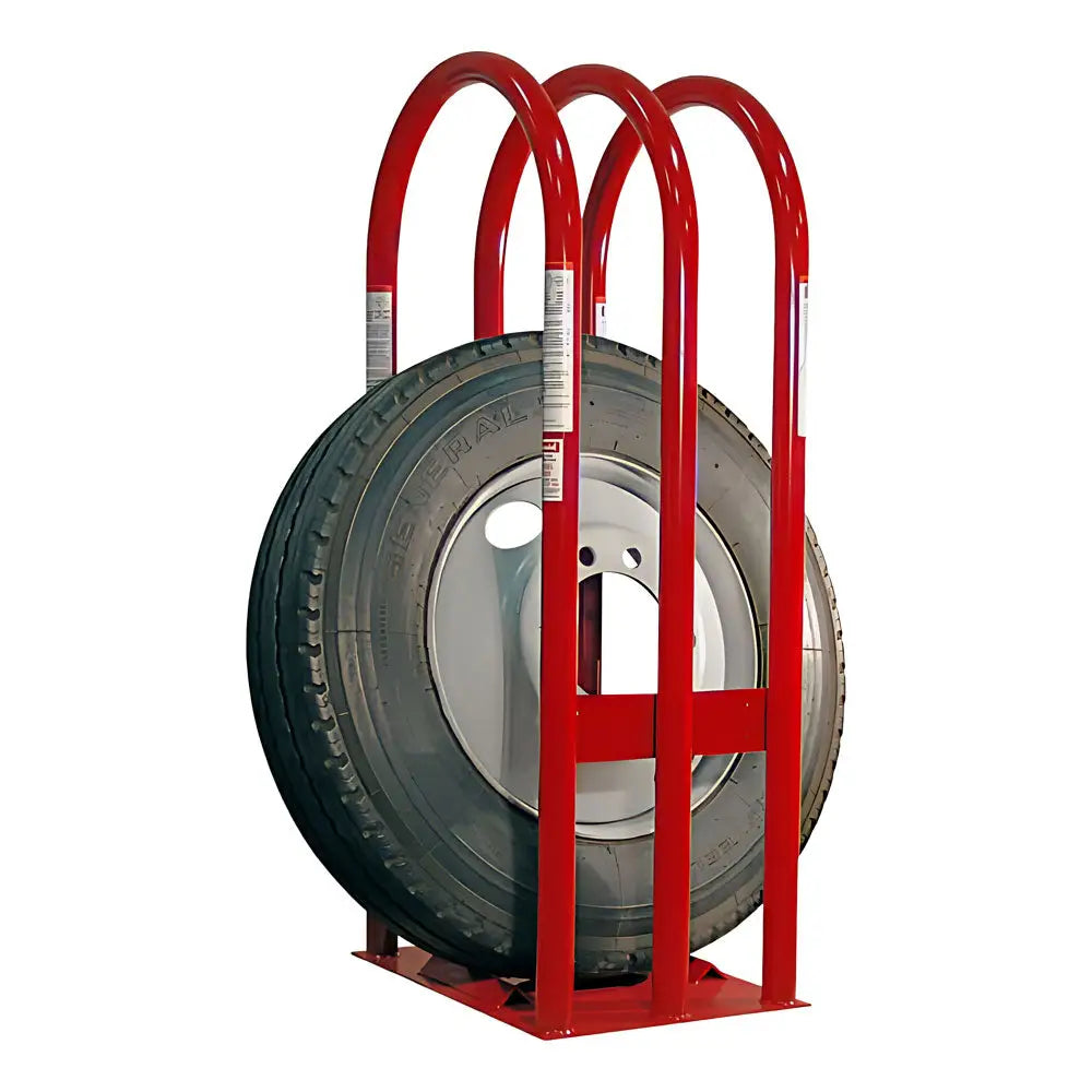 Branick Heavy Duty Truck Tire Inflation Cage (3 Bar) – Safe Air Pressure Testing for Semi Trucks & Trailers