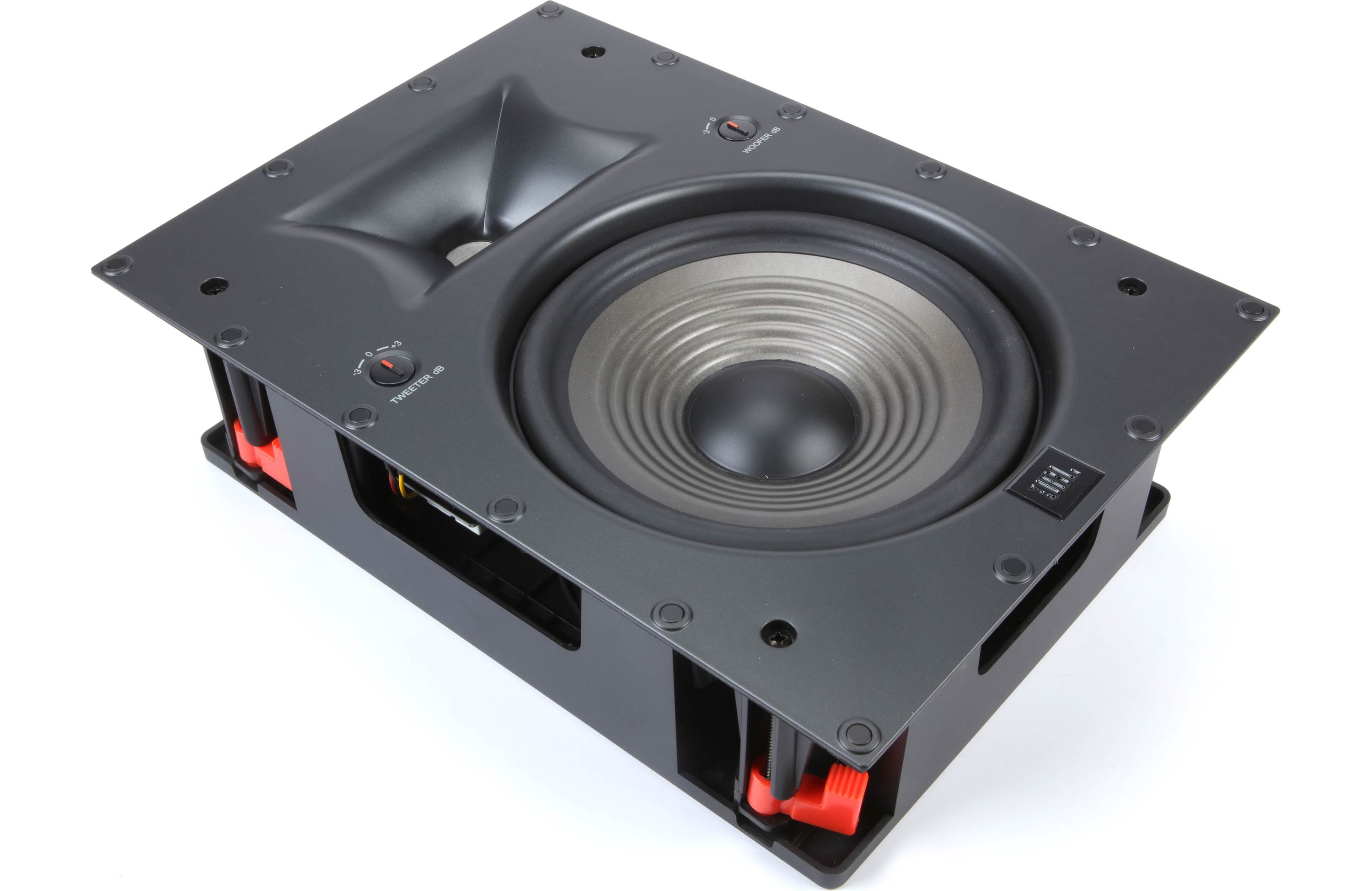 JBL Studio 6 Architectural 8IW In-Wall Speaker - High Performance Home Audio System for Surround Sound & Home Theater Installation (Pair) - Perfect for Living Room, Home Theater & Multi-Room Audio Setup