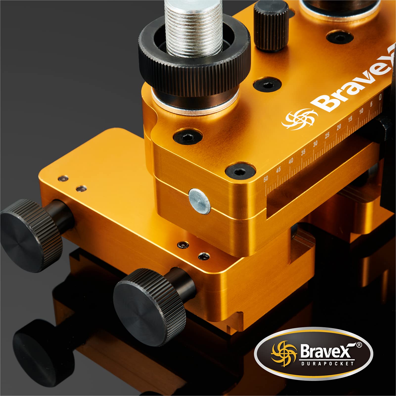 Upgraded Sight Pusher Tool - High Precision Rotatable Sight Prong for Front & Rear Sights | Durable Aluminum Frame | Perfect for Gunsmithing, Pistol & Rifle Sight Adjustment & Removal | Professional Firearm Maintenance Accessory