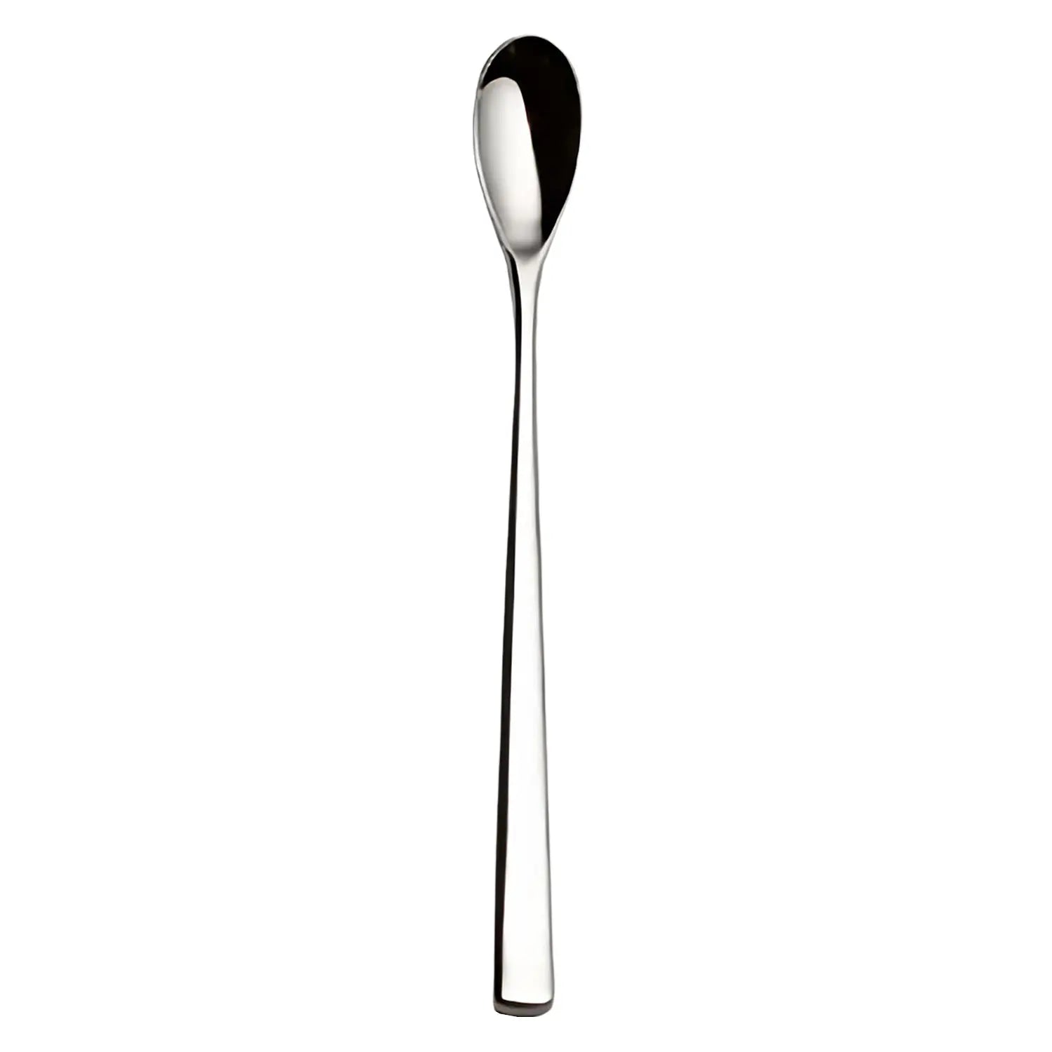 Luckywood Dayton 12-Piece Stainless Steel Long Handle Coffee Spoon Set - Durable & Elegant for Espresso, Latte, Tea, Desserts & Hot Beverages