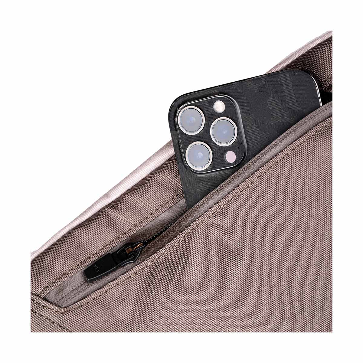 Boundary Rennen Recycled Crossbody Bag for Women - Eco-Friendly Slate Shoulder Purse - Perfect for Travel, Work & Everyday Use