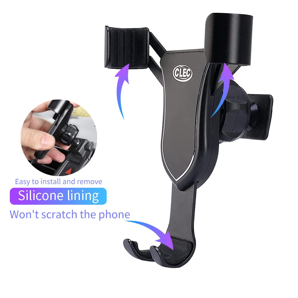 2013-2018 Toyota RAV4 Car Phone Mount - Universal Air Vent & Dashboard Cell Phone Holder for iPhone & Android (4-7 Inch) - Hands-Free Driving Accessories for Commuting, Road Trips & Navigation