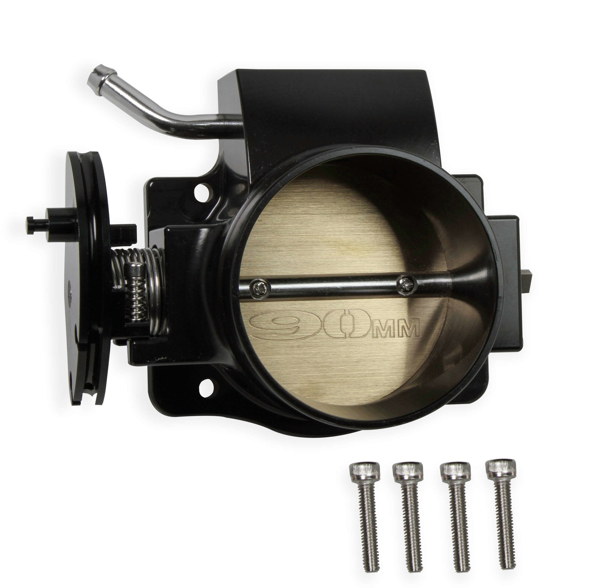 Holley Coyote 90mm Sniper EFI Throttle Body for Ford Mustang GT - High Performance Aluminum Throttle Body Upgrade - Perfect for Street Racing & Engine Tuning