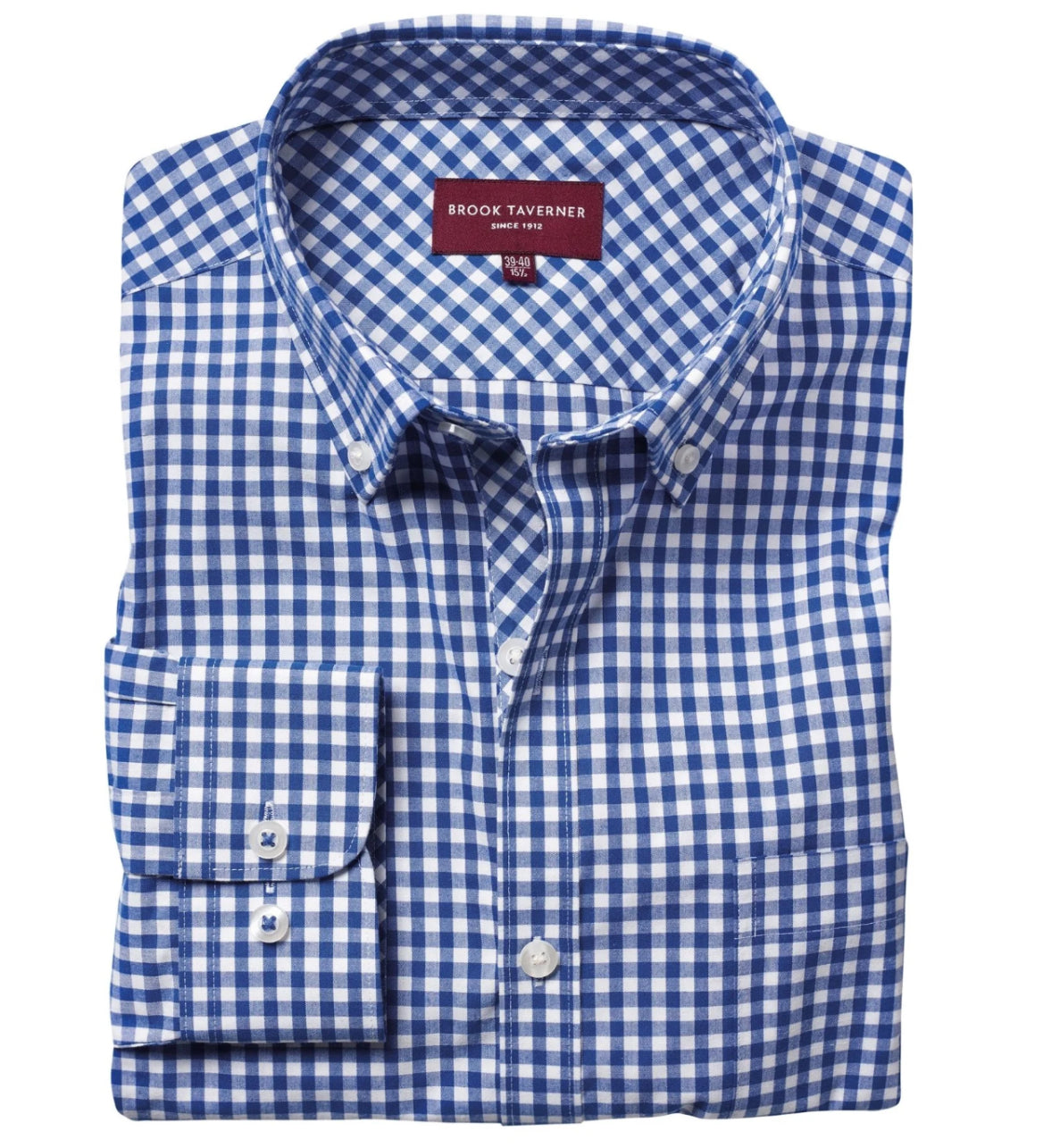 Blue Montana Long Sleeve Shirt for Men - Soft Cotton Casual Button-Up Shirt with Comfort Fit - Perfect for Outdoor Adventures, Hiking & Everyday Wear