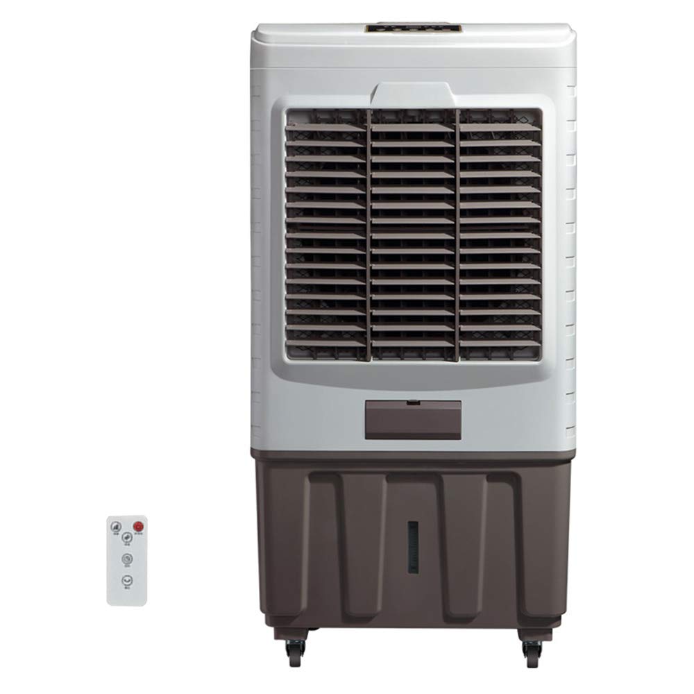 32000 CFM Large Industrial Air-Conditioning Fan | High-Volume Tower Air Cooler | Portable AC Unit with Ice Crystal Box & Remote Control | Perfect for Warehouses, Garages, and Large Spaces