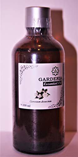100% Pure Gardenia Essential Oil from Bali - 100ml | Natural Aromatherapy Oil for Relaxation, Massage & Diffuser Use