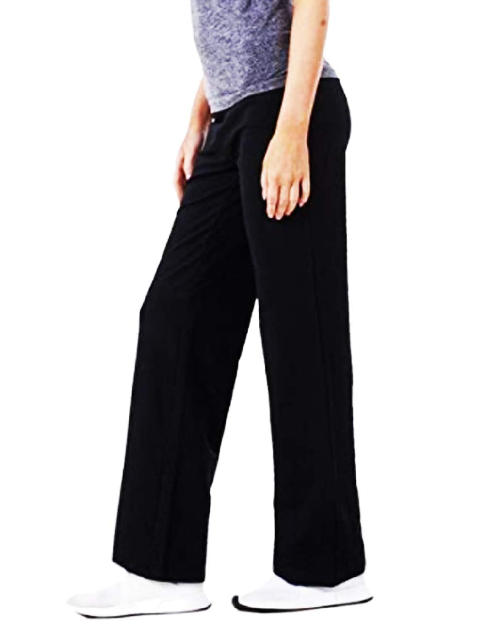 CELEBMODELOOK Women's Cotton Stretch Jogger Pants - Straight Leg Athletic Trousers for Gym, Yoga & Running - Plus Size Tall (28,30,32 Inch Inseam) - Comfortable Workout & Lounge Wear for Women