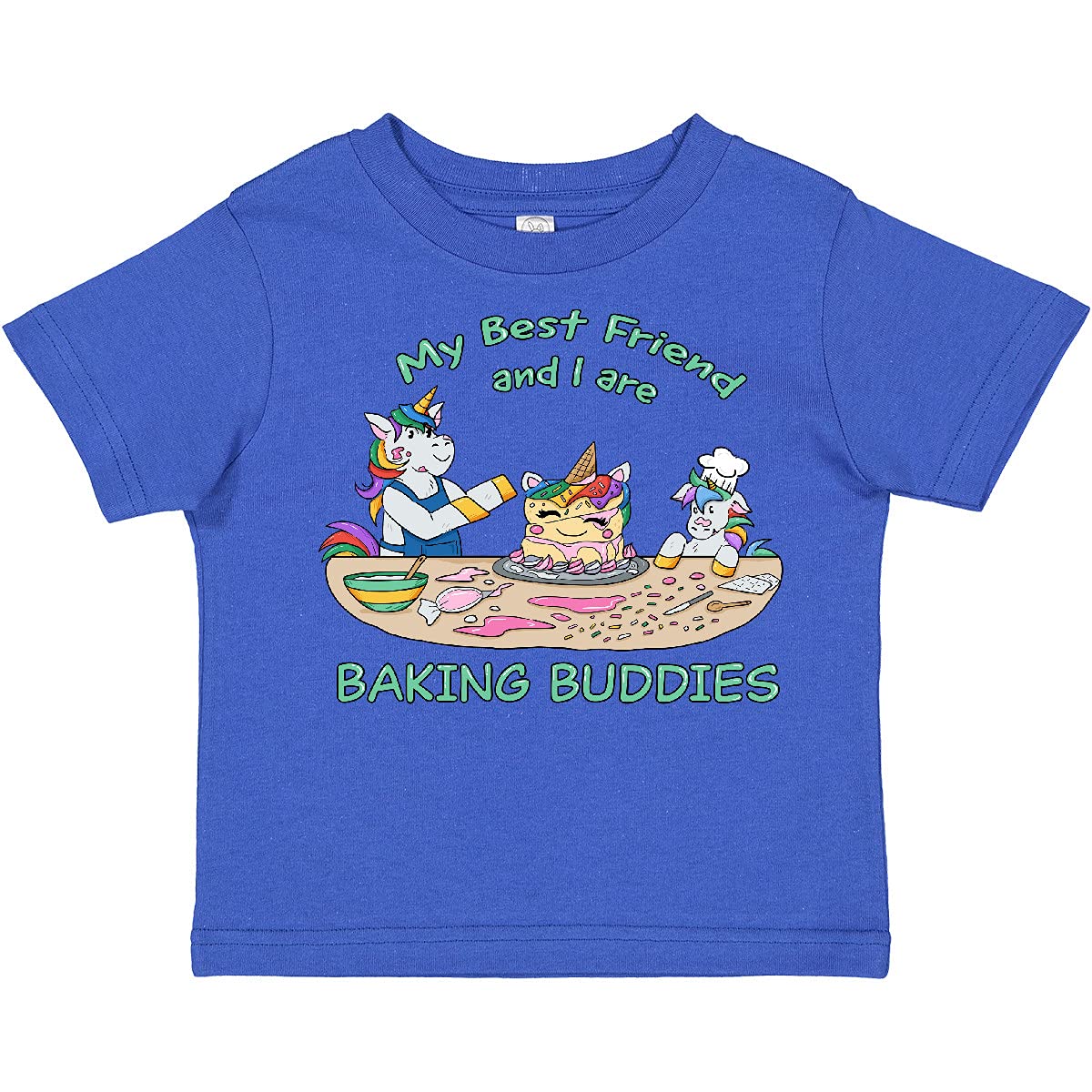Best Friend Baking Buddies Toddler T-Shirt - Perfect for Cooking, Baking, and Family Bonding Activities