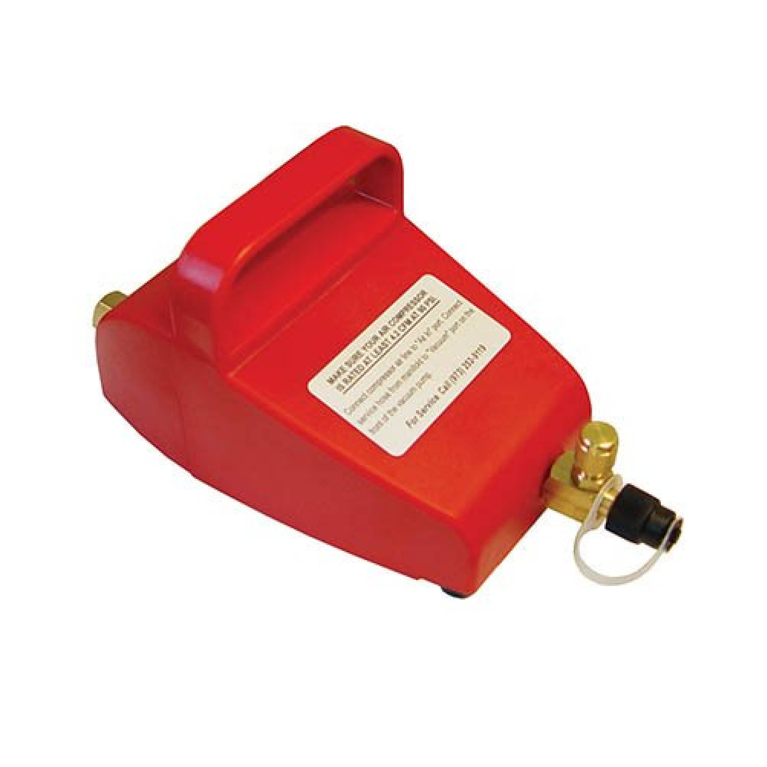Mastercool 91200 1.3 CFM Air Operated Vacuum Pump - HVAC & Automotive A/C Repair Tool for Refrigerant Recovery & System Evacuation